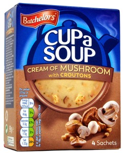 Batchelors Cup a Soup Cream of Mushroom with Croutons 99G
