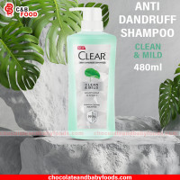 Clear Anti Dandruff Clean & Mild Shampoo 480ml