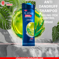 Clear Men Anti-Dandruff Cooling Itch Control Shampoo 315ml