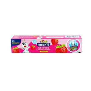 Kodomo Gel Strawberry Sugar-Free Toothpaste 40G