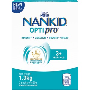Nestle Nankid Optipro 4 Formula Milk Powder For Children 1.3kg