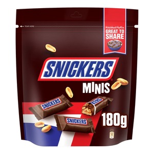 Snickers Minis Chocolate 10pc's Pack 180G