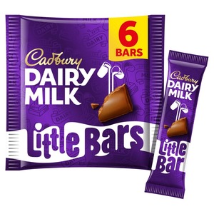 Cadbury Dairy Milk Little Bars (6 Bars) 108G