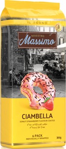 Massimo Ciambella Strawberry Coated Cake (6pack) 300G