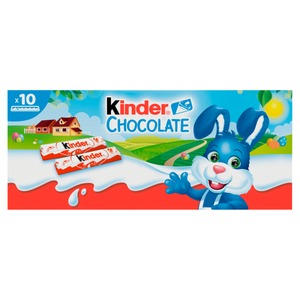 Kinder Chocolate 10 Wrapped Small Bars 125G