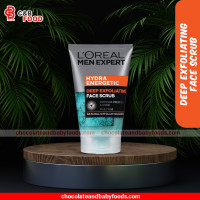 L'oreal Men Expert Hydra Energetic Deep Exfoliating Face Scrub 100ml