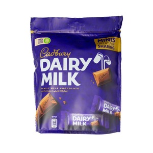 Cadbury Dairy Milk Family Milk Chocolate Minis 168G