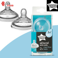 Tommee Tippee Advanced Anti-Colic 2x Med Flow Teats 3m+