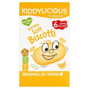 Kiddylicious Banana Soft Biscotti (7+months) 120G