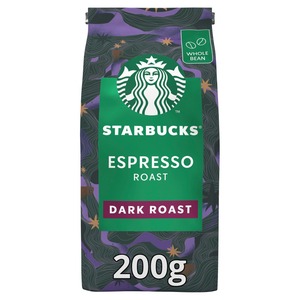 Starbucks Espresso Dark Roast Ground Coffee 200G