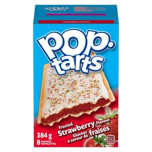 Pop Tarts Frosted Strawberry Sensation 8 Toaster Pastries 384G