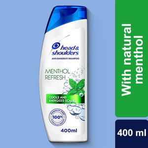 Head & Shoulders Menthol Refresh Anti-Dandruff Shampoo 400ml