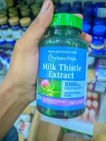 Puritan’s Pride Milk Thistle Extract: 1000mg, Natural Liver Support Supplement
