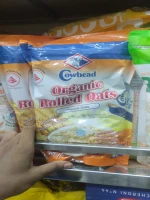 Cowhead Organic Rolled Oats (Instant Baby Oats) 500G