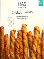 M&S Black Pepper Twists 125G | Gourmet Savory Cookies for Every Occasion