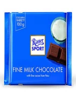 Ritter Sport Milk Chocolate Bar – 100g Pure Creamy Delight