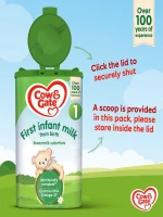 Cow & Gate 1 Baby Formula (0–6 Months) – Complete Nutrition