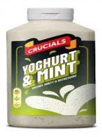 Crucials Yoghurt & Mint Sauce 500g – Creamy, Cool, and Perfect for Every Meal