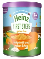 Heinz multigrain with carrot, sweetcorn & cheese dinner