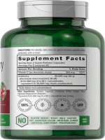 Horbäach Cranberry Concentrate Extract Pills + Vitamin C | 30,000mg | 120 Capsules