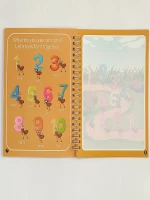 Montessori Toys Reusable Coloring Book Magic Water Drawing Book Painting Drawing Toys Sensory Early Education Toys for Kids