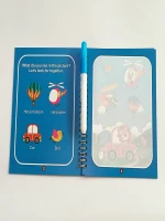 Montessori Toys Reusable Coloring Book Magic Water Drawing Book Painting Drawing Toys Sensory Early Education Toys for Kids