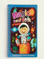 Montessori Toys Reusable Coloring Book Magic Water Drawing Book Painting Drawing Toys Sensory Early Education Toys for Kids