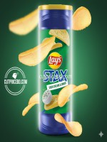Lays Stax Sour Cream & Onion 155.9g – Savory Crispy Potato Chips - Best Price in Bangladesh | Shampoobd