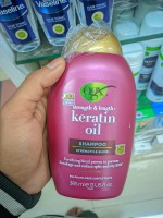 OGX Anti-Breakage Keratin Oil Shampoo (385ml)｜ OGX Shampoo
