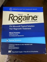 Men’s Rogaine 5% Minoxidil Foam for Hair Regrowth
