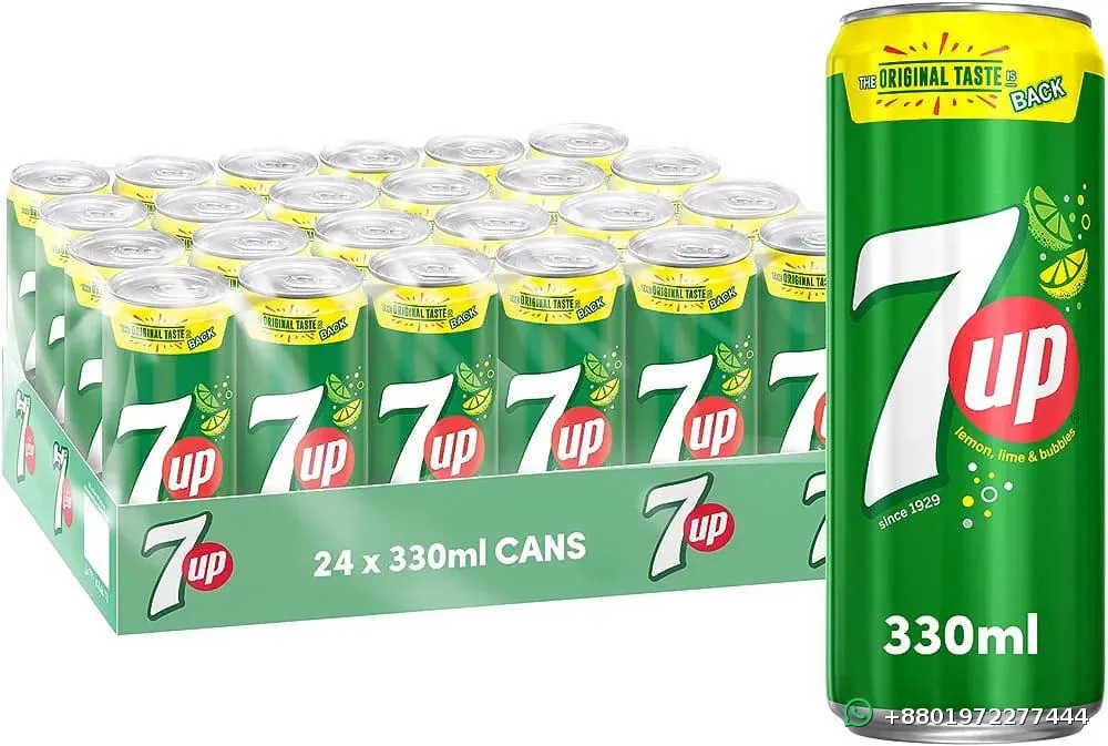 7 Up Can 330ml 24pcs Full Case