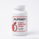 ALPHA01 Organic Apple Cider Vinegar 120 Vegan Capsules