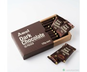 Amul Dark Chocolate 125g 10 Pieces Box