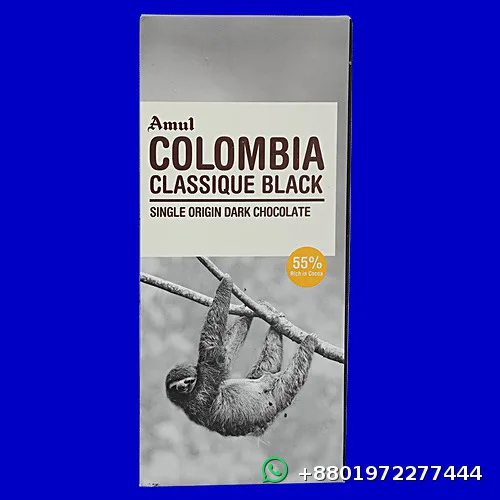 Amul Single Origin Dark Chocolate Colombia 125g