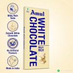 Amul White Chocolate Milky Rich 150g