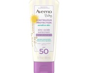 Aveeno Baby Continuous Protection Sensitive Skin Zinc Oxide Sunscreen 88ml