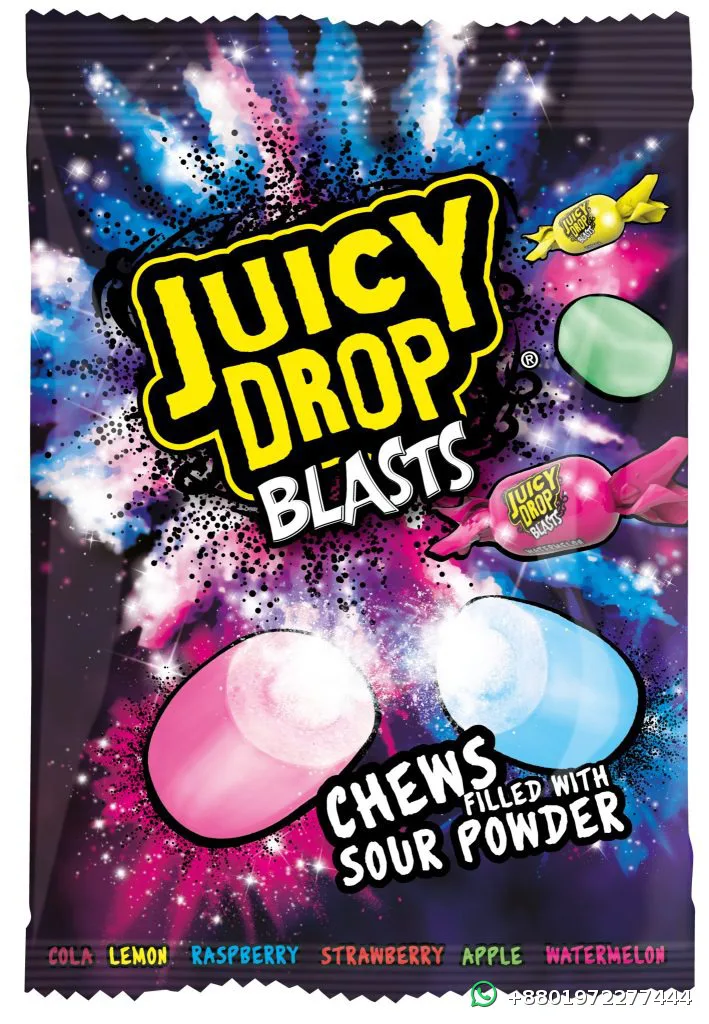 Bazooka Juicy Drops Blasts