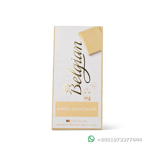 Belgian White Chocolate Bar 100g
