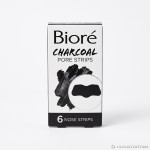Biore Charcoal Pore Strips 6 nose Strips