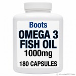 Boots Omega 3 Fish Oil 1000mg 180 Capsules