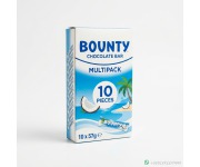 Bounty Chocolate Bar 10 Pieces 57g each