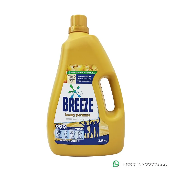 Breeze Liquid Detergent Luxury Perfume 3.6kg