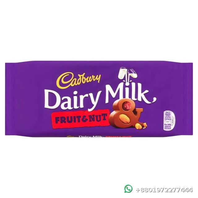 Cadbury Dairy Milk Fruit and Nut 180g