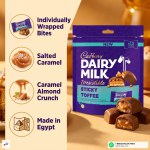Cadbury Dairy Milk Irresistible Sticky Toffee Bites 136.5g