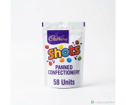 Cadbury Shots Panned Confectionery 58 Units