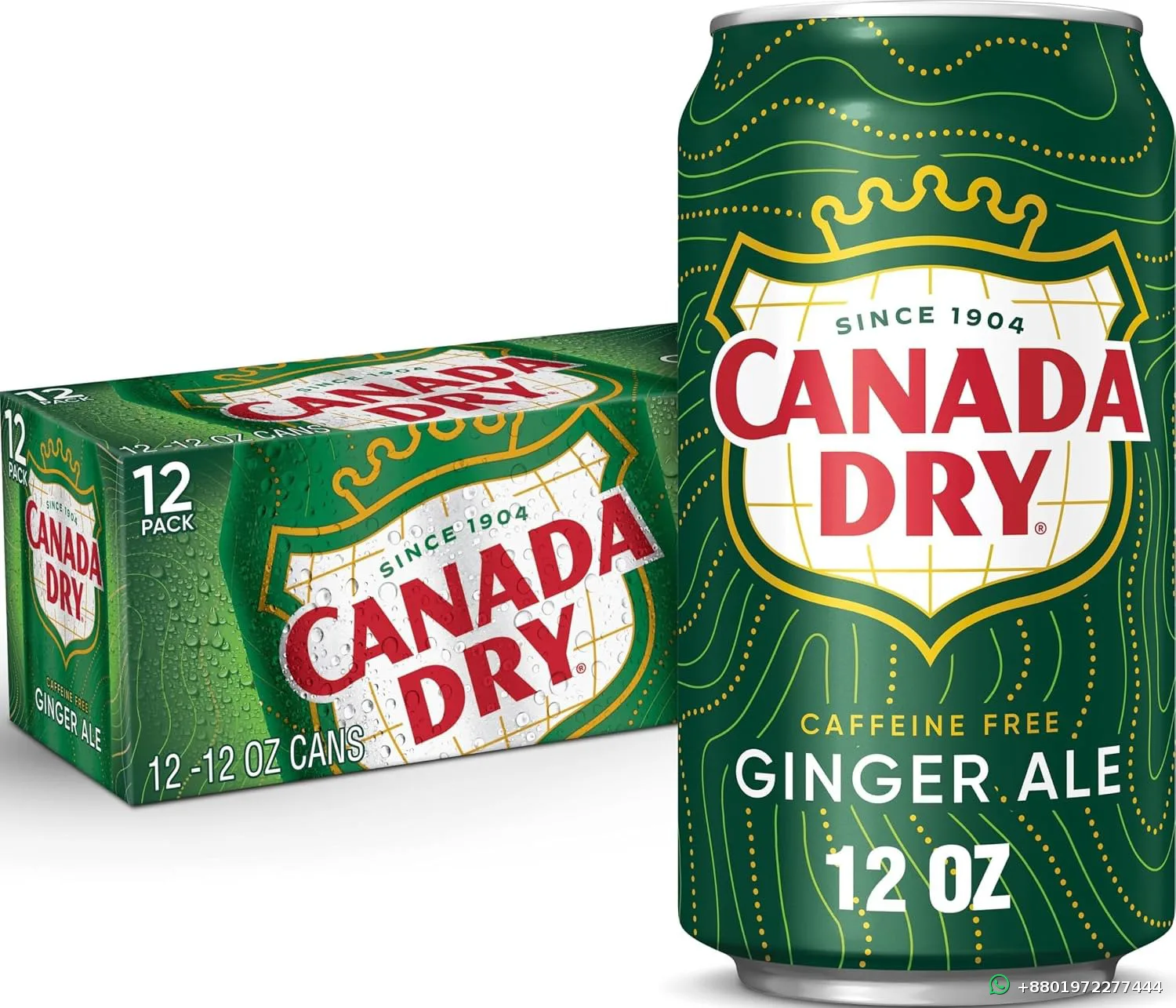 Canada Dry Ginger Ale Caffeine Free