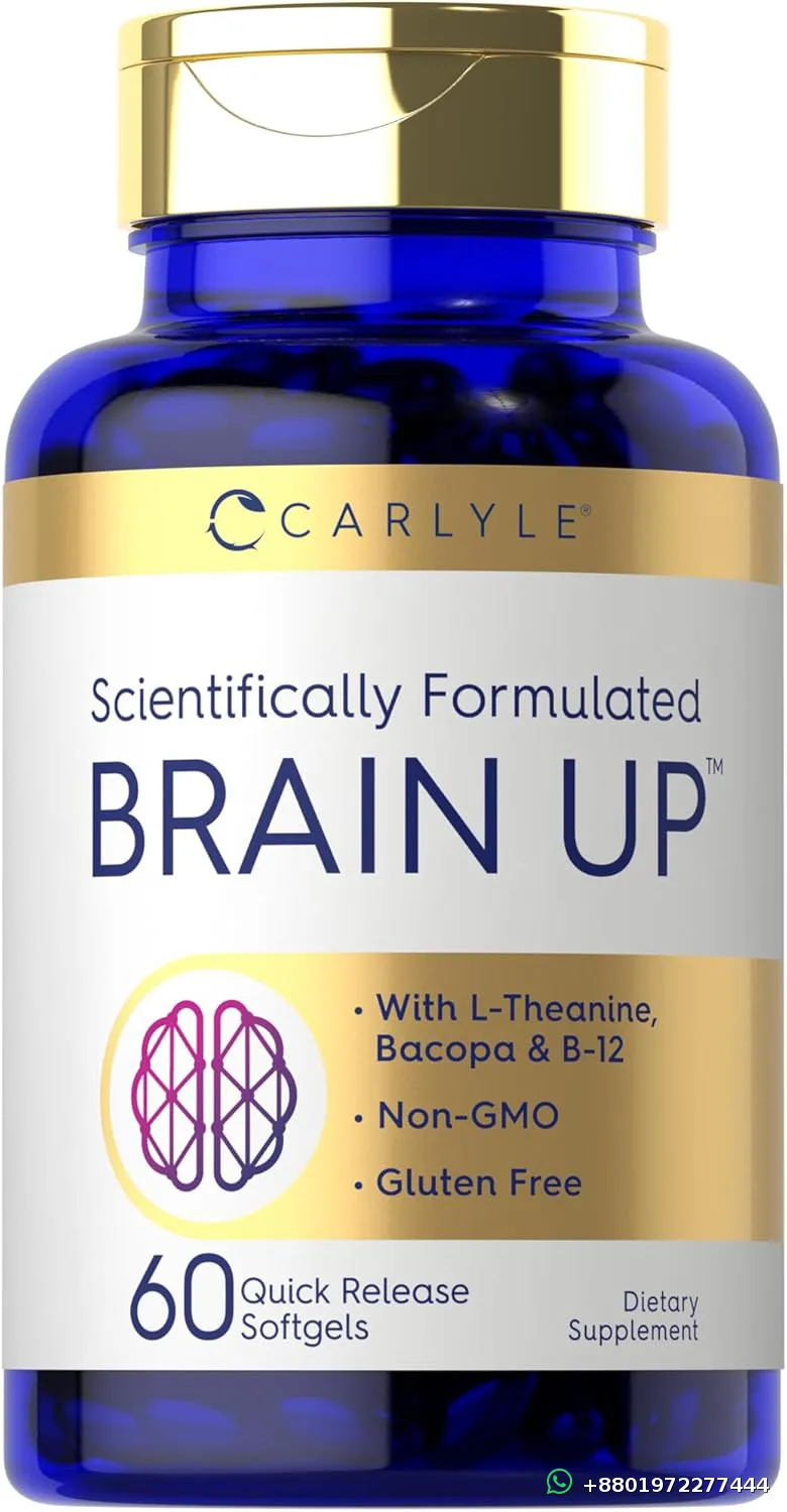 Carlyle Brain Up Supplement 60 Softgels