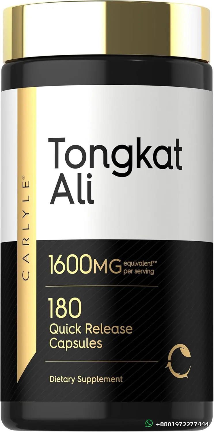 Carlyle Tongkat Ali Quick Release 180 Capsules
