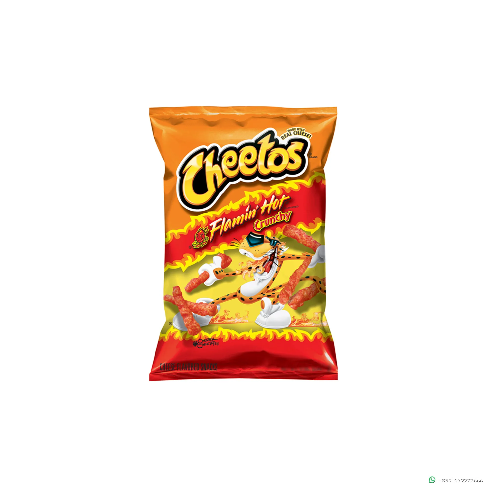 Cheetos Flamin Hot Crunchy King Size 99.2g