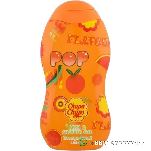 Chupa Chups Bath & Shower Gel Orange Scent 400ml